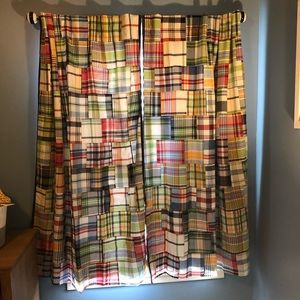 Potterybarn Madras Curtains.